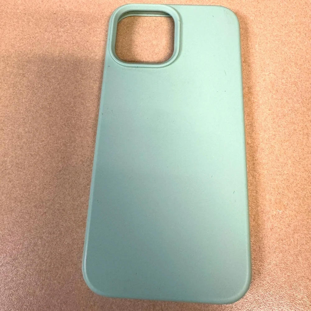 iPhone 13 Pro Max Silicone Shockproof Slim case in Mint